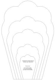 free printable flower templates large flower petals anyone can craft