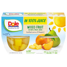 save on dole fruit cups mixed fruit in