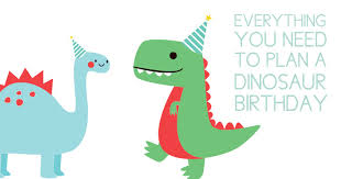 theme dinosaur for a birthday party