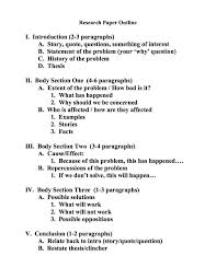 Sample Research Paper Apa Style Outline How To Write A