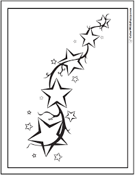 60 star coloring pages customize and
