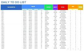 Wedding Vendor List Template Excel Task Daily To Do Activity Plan