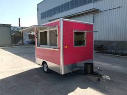 mobile commercial bbq trailer