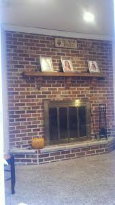 Updating A Brick Fireplace