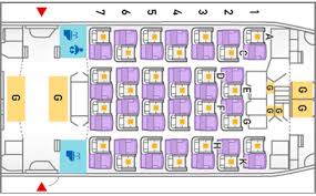 Your seat may be equipped with a dc power outlet. World Airline Seat Map Guide Airline Quality