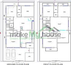 Buy 37x74 House Plan 37 By 74 Front
