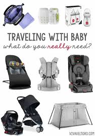 Traveling With Baby What Do You