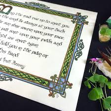 traditional irish blessing artwork