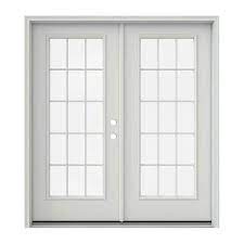 Primed Steel Double Prehung Patio Door