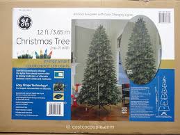 Ge 12 Feet Pre Lit Led Christmas Tree