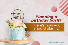 Plan A Birthday Party
