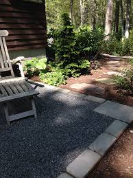 Simple Crushed Stone Patio Ethan