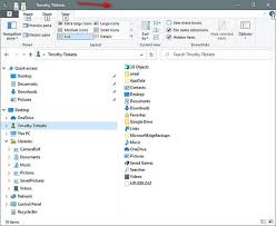le bars and borders in windows 10