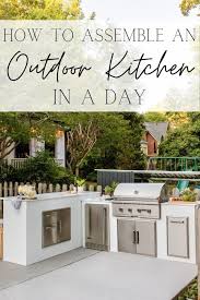 Our Modular Outdoor Kitchen Built In A