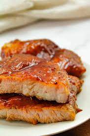 air fryer pork steaks with bbq sauce