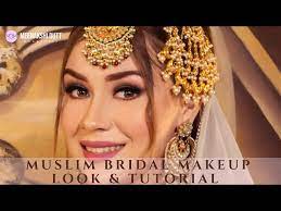 muslim bridal makeup and tutorial step