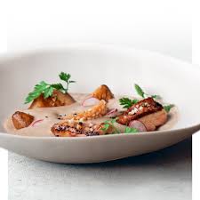 chestnut soup seared foie gras