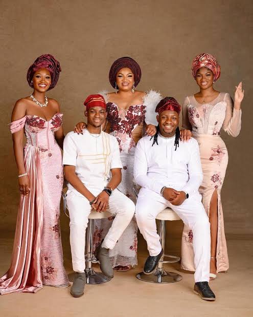 Have a Look at These Lovely Photos of Omotola Jalade Ekeinde & Her Family