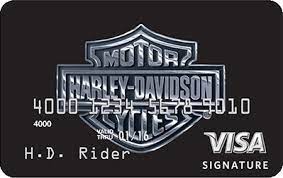 I just got a mailer for this card. H D Visa Card Loess Hills Harley Davidson Pacific Junction Ia
