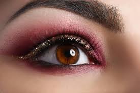 beauty eye makeup stock photos royalty