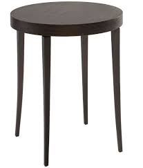 Fitzroy Circular Side Table In Charcoal