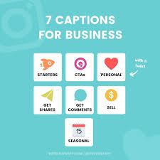 insram captions for business your