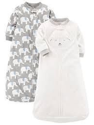 Unisex Clothing Set Includes 2 Long Sleeved Fleece Sleep