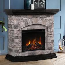 Electric Fireplace With Mantel Klod2008