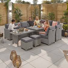 Rattan Garden Furniture Sofa Set