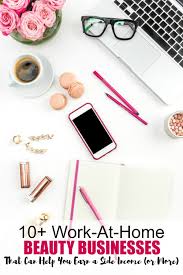 10 work at home beauty businesses that