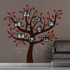 Family Tree Wall Art Decal Photo Frames