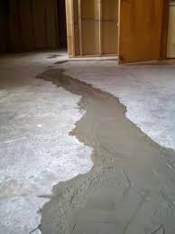 Large Floor Heaving Floor Repair