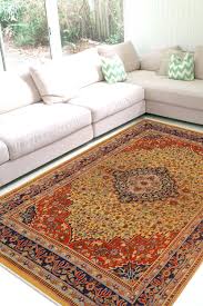flower bagh kashmiri woolen carpet