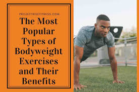 types of bodyweight exercises and their