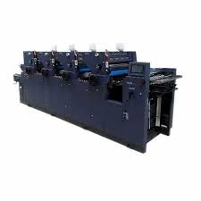 four colour offset printing machine at