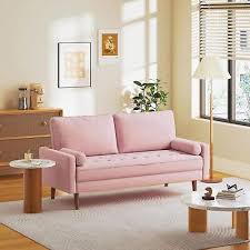 Modern 3 Seater Fabric Sofa Couch