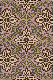 chandra rugs metro brown beige rug met564
