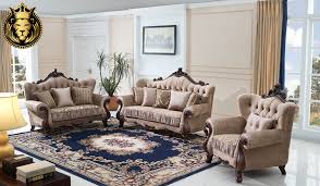 raaina antique style tufted sofa set