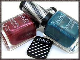 kiko magnetic nail polish swatches