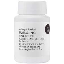 nails inc collagen express nail polish remover pot 60ml