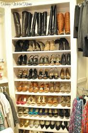 Grab all of your shoes from around the house and make one giant pile. A Blog About Home Decor And Organization Shoe Organizer Small Laundry Room Organization Room Storage Diy