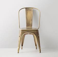 gold vine steel desk chair