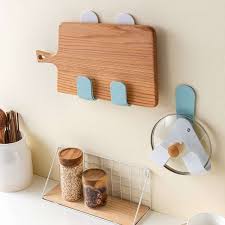 Wall Mounted Pot Lid Holder Lifestyle