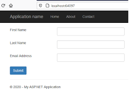 form submit in asp net mvc c html