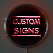 Us 19 99 New Round Custom Led Neon Signs 25cm 10 Inch Design Your Own Circle Led Signs With Rgb Multi Color Remote Wireless Control In Plaques