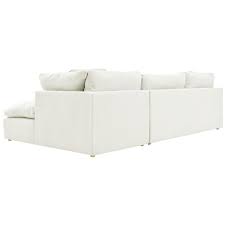 neapolis white corner sofa w right
