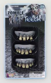 zombie teeth 3 pack makeup com