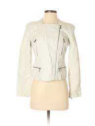 Details About B By Bernardo Women Ivory Faux Leather Jacket Sm Petite