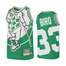 See more ideas about boston celtics, kevin garnett, celtic pride. Larry Bird 33 Celtics Big Face Green Jersey Youth