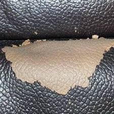 leather or vinyl ling or flaking